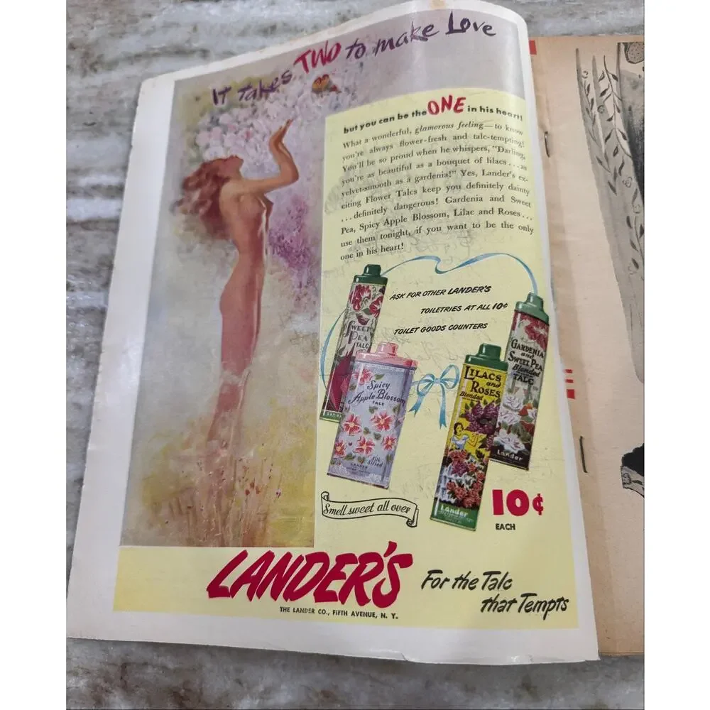 Vtg Screen Stories Magazine June 1948 Deanna Durbin Ads Movies +